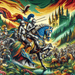 Medieval Knights' Quest Paint By Diamonds