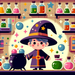 Wacky Wizard Potion Party Paint By Diamond