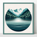 Calm Reflections Painting Diamond Kit