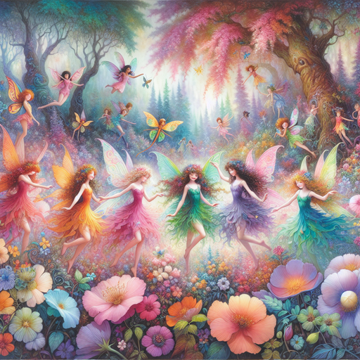 Mystical Fairyland Paint By Diamonds Kits