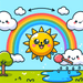 Cheerful Weather Day Paint By Diamond