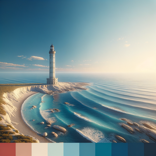 Charming Lighthouse View DIY Paint By Diamonds