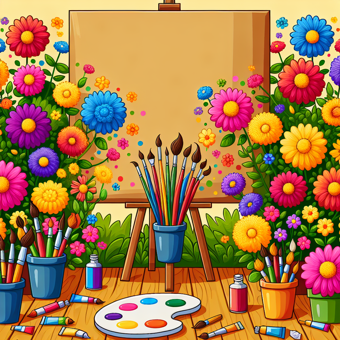 Artistic Garden Paint By Diamond