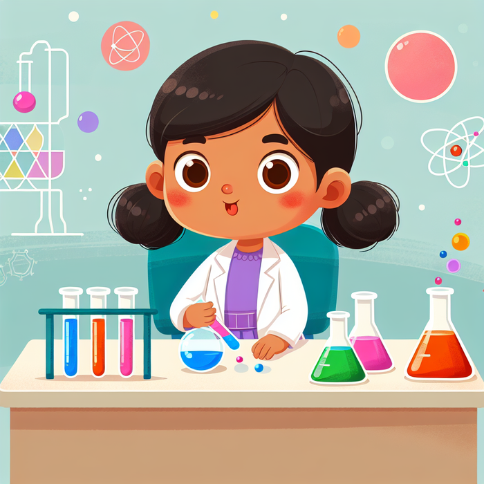 Tiny Scientist's Discovery Lab Diamond Painting
