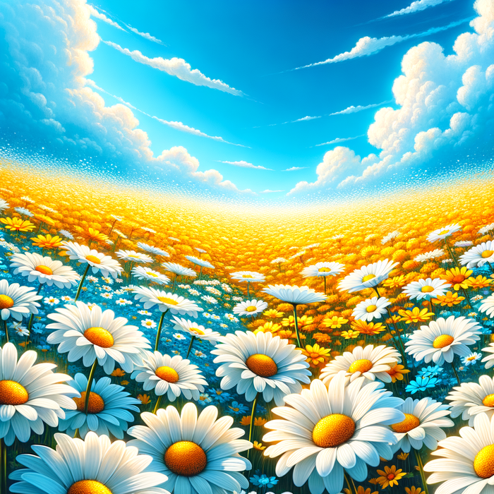 Joyful Daisies Paint By Diamonds