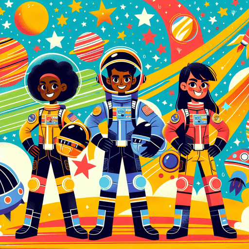 Space Rescue Rangers Paint By Color