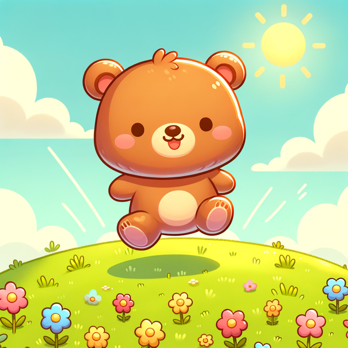 Bouncy Bear Paint By Diamonds Kits