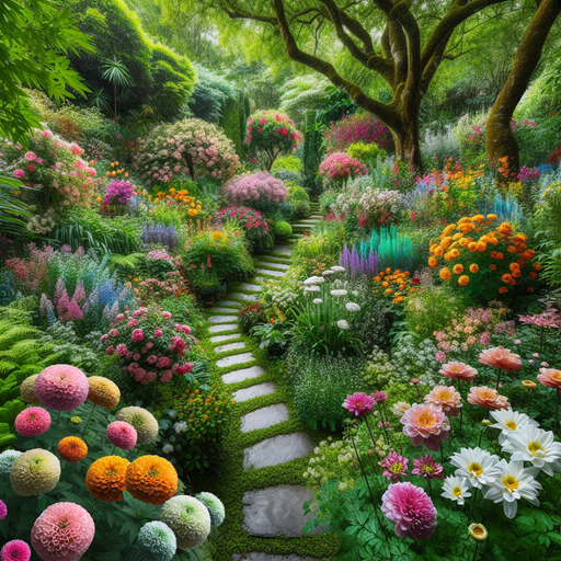 Secret Garden Oasis Paint By Color