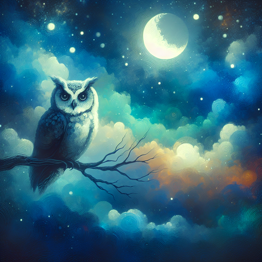 Night Owl Reverie Diamonded Painting Kits