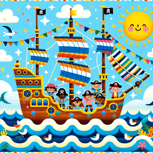 Daring Pirate Adventure Paint By Diamonds Kits