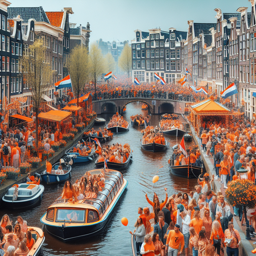 King’s Day - Amsterdam Paint By Diamond