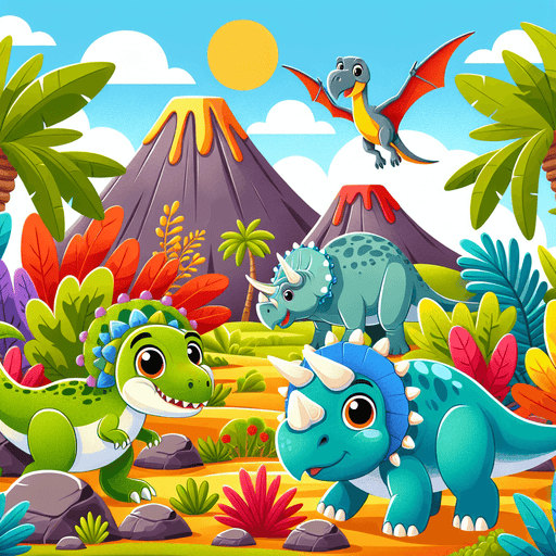 Dino Dig Adventure Paint By Diamonds Art