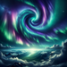 Dazzling Aurora Borealis Diamonded Painting Kits