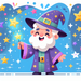 Wacky Wizard's Wondrous World Diamonded Painting Kits