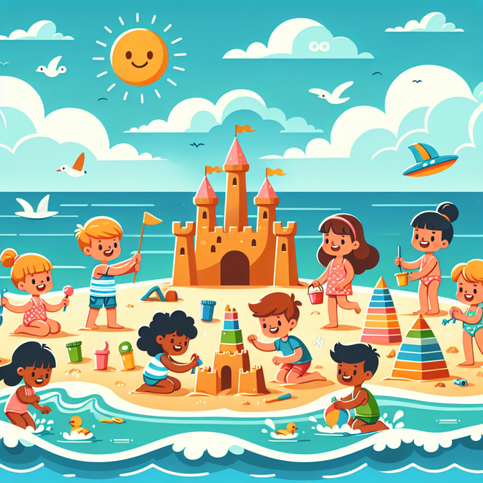 Summer Beach Bonanza Paint By Diamond