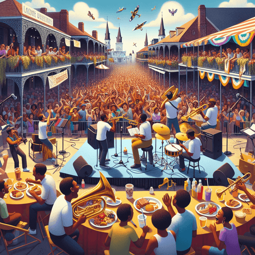 New Orleans Jazz And Heritage Festival - New Orleans, USA Diamond Painting