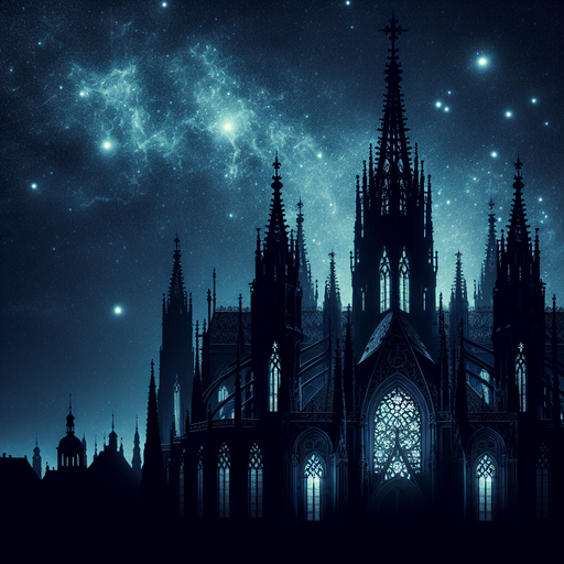 Gothic Midnight Mystery Painting Diamond Kit