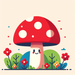 Marvelous Mushroom Diamond Painting