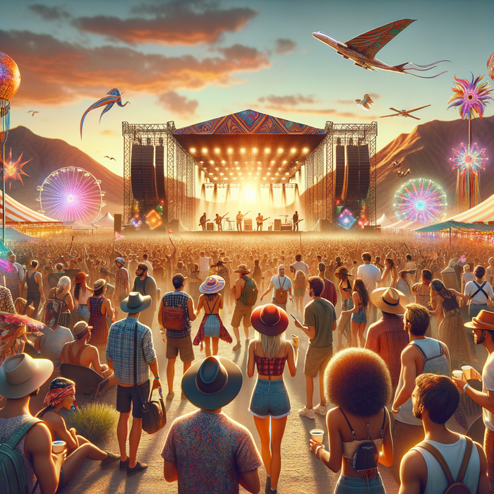 Coachella Music Festival Diamonded Painting Kits