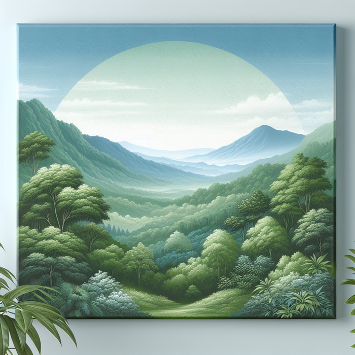 Calming Mountain Retreat Painting Diamond Kit