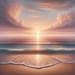 Serene Ocean Sunrise Paint By Color