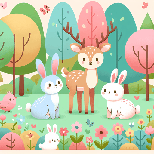 Mysterious Forest Adventure Painting By Diamonds Kit