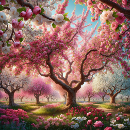 Blossoming Orchard Paint By Diamonds