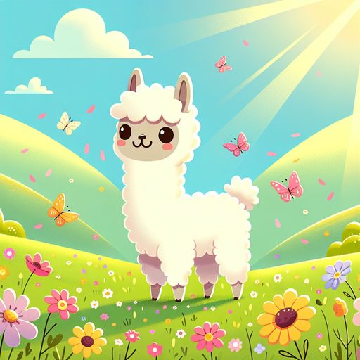 Cute Alpaca Diamonded Painting Kits