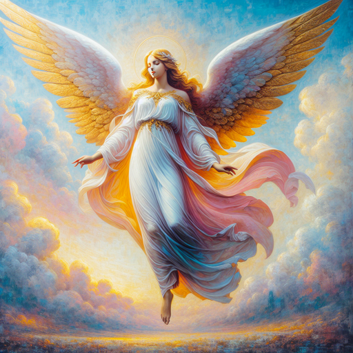 Sacred Angel Reverie Diamonded Painting Kits