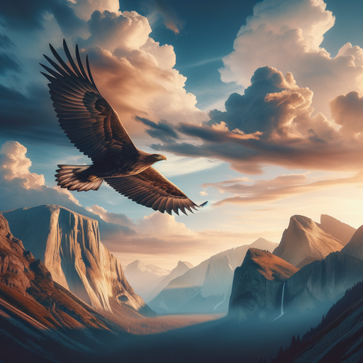 Soaring Eagle Painting By Diamonds Kit