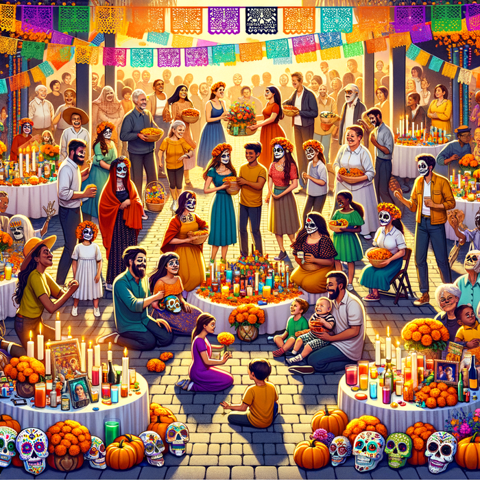 Dia De Los Muertos - Mexico Diamonded Painting Kits