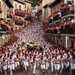 San Fermin Running Of The Bulls - Pamplona Painting By Diamonds Kit