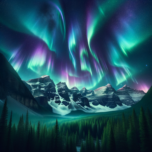 Mesmerizing Northern Lights Paint By Diamonds Art