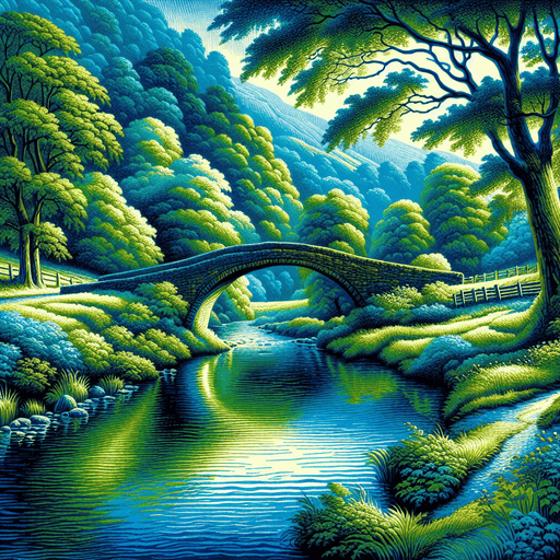 Bridge To Serenity Paint By Diamonds Art