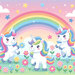 Unicorns' Dreamland Meadow Diamonded Painting Kits