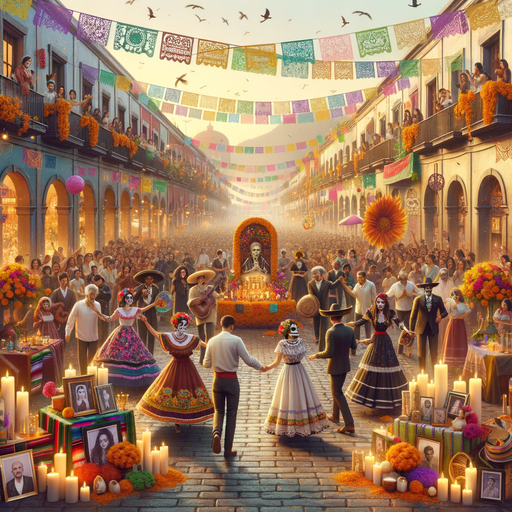 Day Of The Dead Festival - Mexico Diamonded Painting Kits