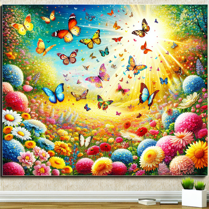 Joyful Springtime Celebration Paint By Diamonds Kits