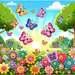 Colorful Butterfly Dance DIY Paint By Diamonds