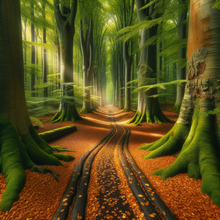 Enchanted Forest Path 5D DIY Paint By Diamond Kit