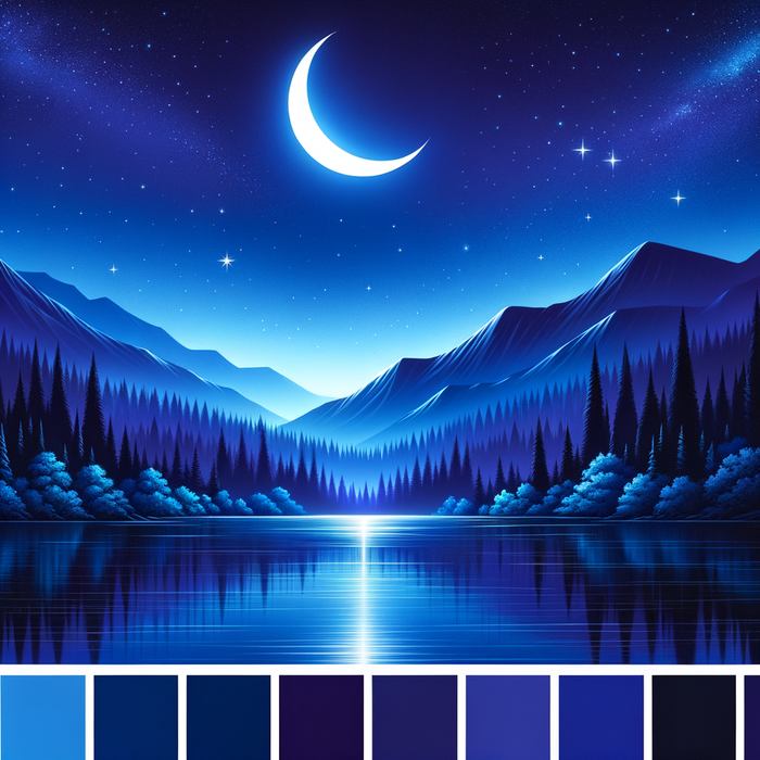 Starry Night Dreamscape 5D DIY Paint By Diamond Kit