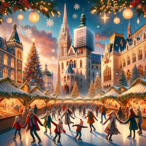 Zagreb Advent - Croatia Diamonded Painting Kits