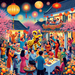 Tết Festival Paint By Diamond