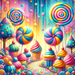 Sweet Candy Land Diamonded Painting Kits