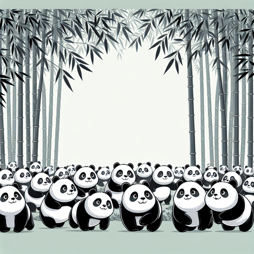 Happy Panda Parade DIY Paint By Diamonds