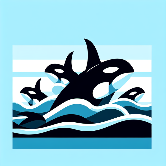 Adventurous Orca Ocean Cruise DIY Paint By Diamonds