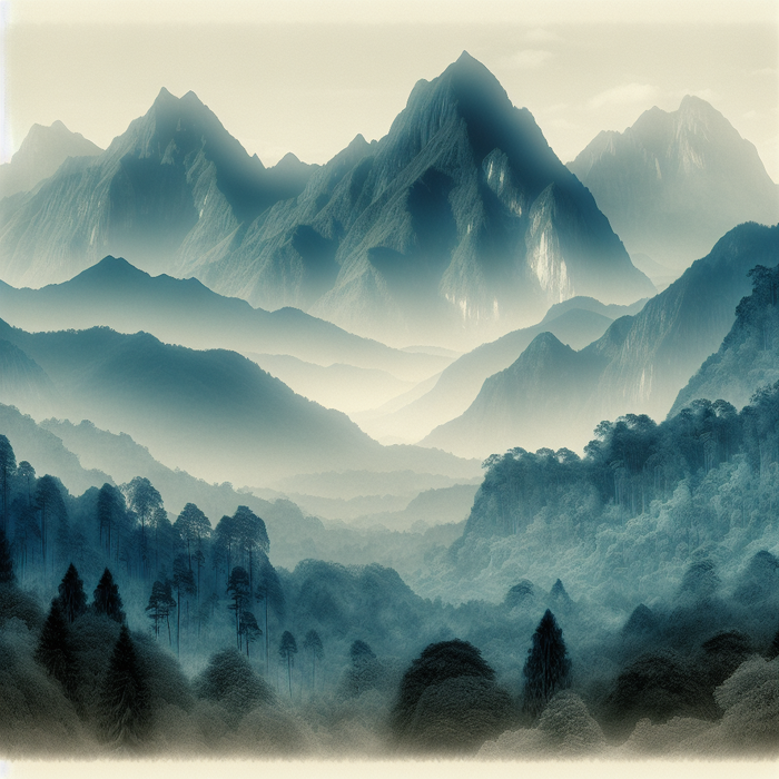 Misty Mountain Mystique Diamonded Painting Kits