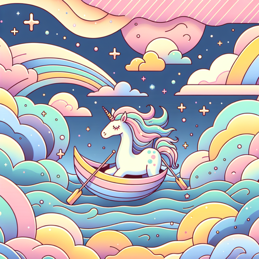 Dreamland Unicorn Voyage DIY Paint By Diamonds