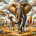 Safari Quest Paint By Diamonds Art