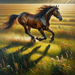 Majestic Horse Scene Paint By Diamonds Kits