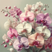 Blissful Pastel Orchids Paint By Diamonds Art